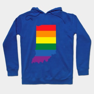 Indiana state LGBT Pride Hoodie